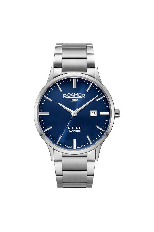 Mens-43-mm-R-Line-Classic-Blue-Dial-Stainless-Steel-Analogue-Watch---718833-41-45-70