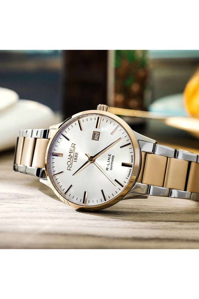 Mens-43-mm-R-Line-Classic-Silver-Dial-Stainless-Steel-Analogue-Watch---718833-48-15-70