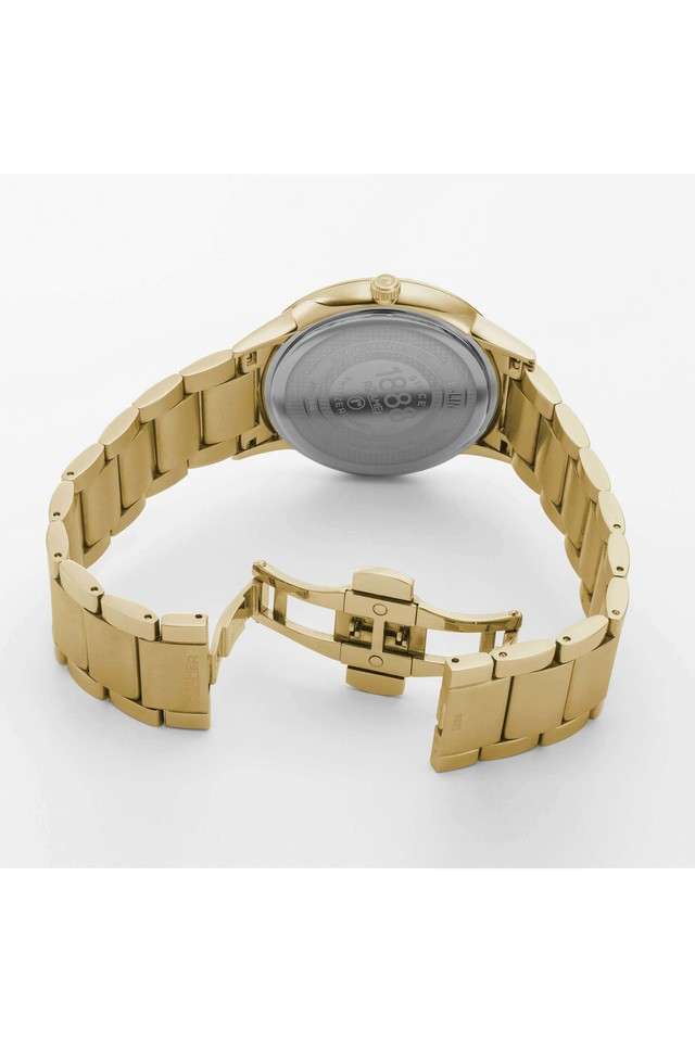 42-mm-Black-Dial-Stainless-Steel-Analogue-Watch-For-Men---990987-48-85-05