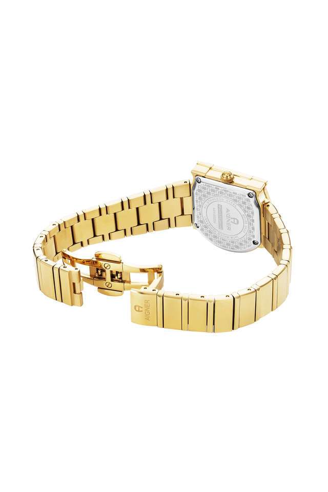 Matera-Diamond-32---31.5-mm-Green-Dial-Stainless-Steel-Analogue-Wrist-Watch-for-Women---AIAGW232003W