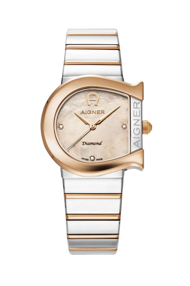 Matera-Diamond-Women-s-31.5-mm-Analogue-Quartz-Watch---Rose-Gold-Dial-with-Two-Toned-Stainless-Steel-Strap-(AIAGW232004W)