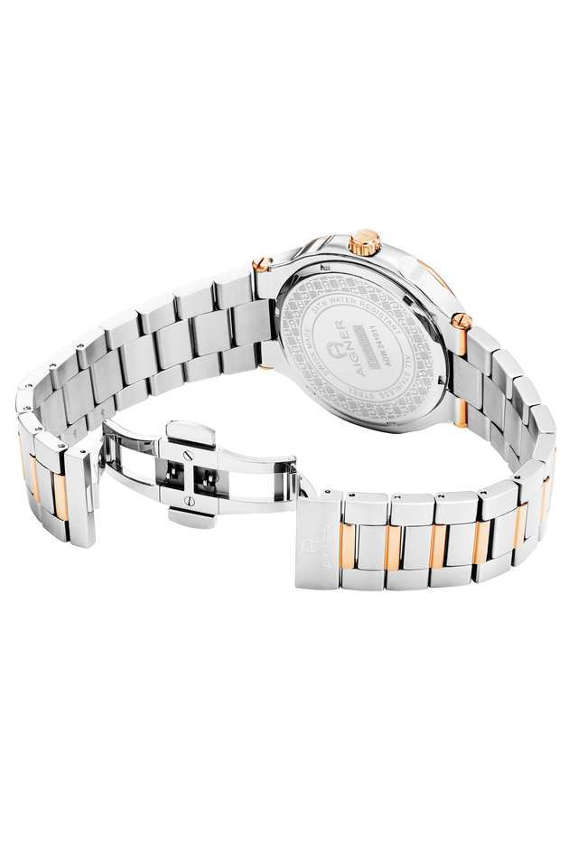 Taviano-2-Men-s-43-mm-Analogue-Quartz-Watch---Blue-Dial-with-Silver-Stainless-Steel-Strap-(AIAGW241011W)