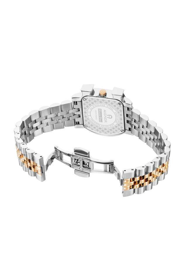 Massa-Due-33.5---36.5-mm-White-Dial-Stainless-Steel-Analogue-Wrist-Watch-for-Women---AIAGW249003W