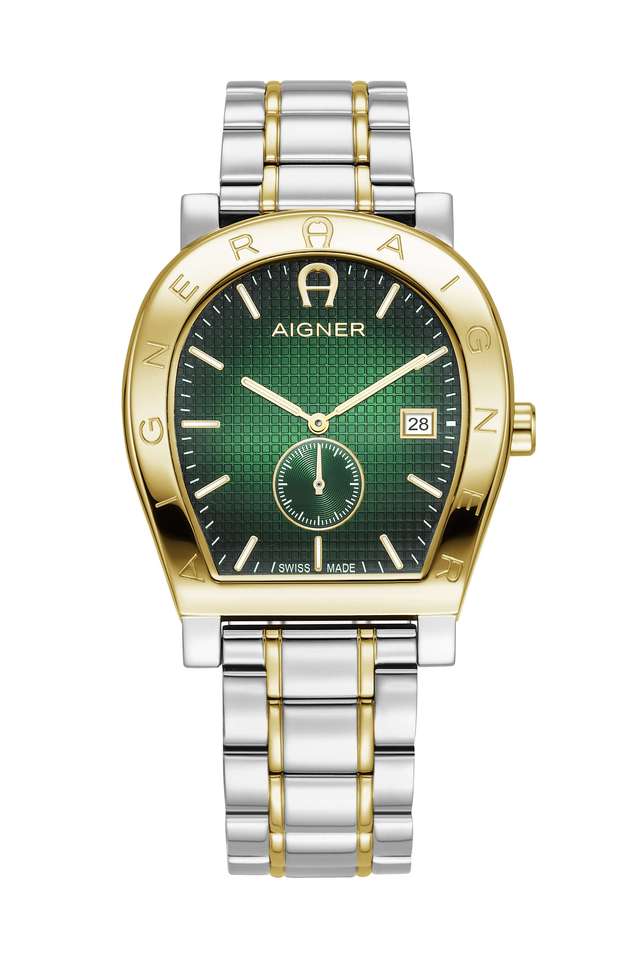 Daiano-40---49-mm-Green-Dial-Stainless-Steel-Analogue-Wrist-Watch-for-Men---AIAGW269007W