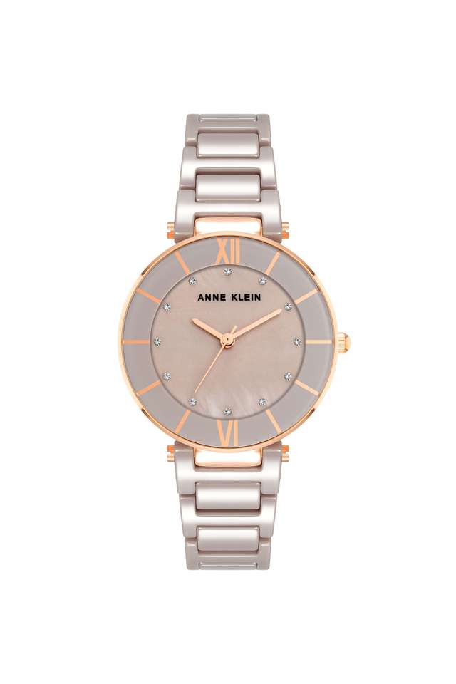 Buy Anne Klein NoColour Quartz 32 mm Grey Dial Ceramic Analogue