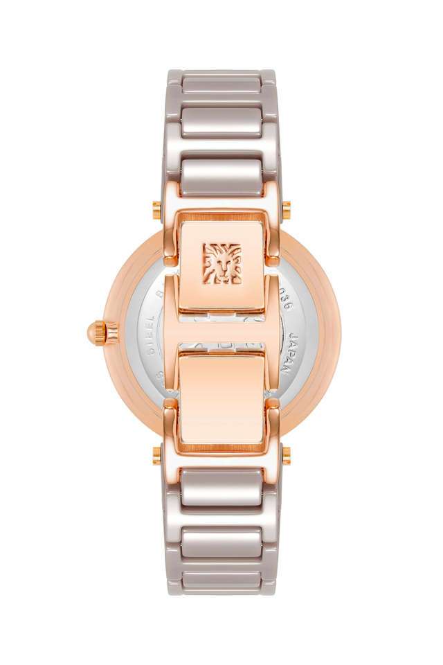 Buy Anne Klein NoColour Quartz 32 mm Grey Dial Ceramic Analogue