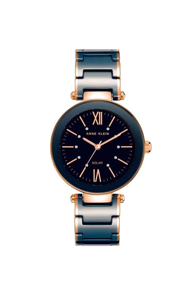 Quartz-33-mm-Blue-Dial-Ceramic-Analogue-Wrist-Watch-for-Women---AK3844NVRG