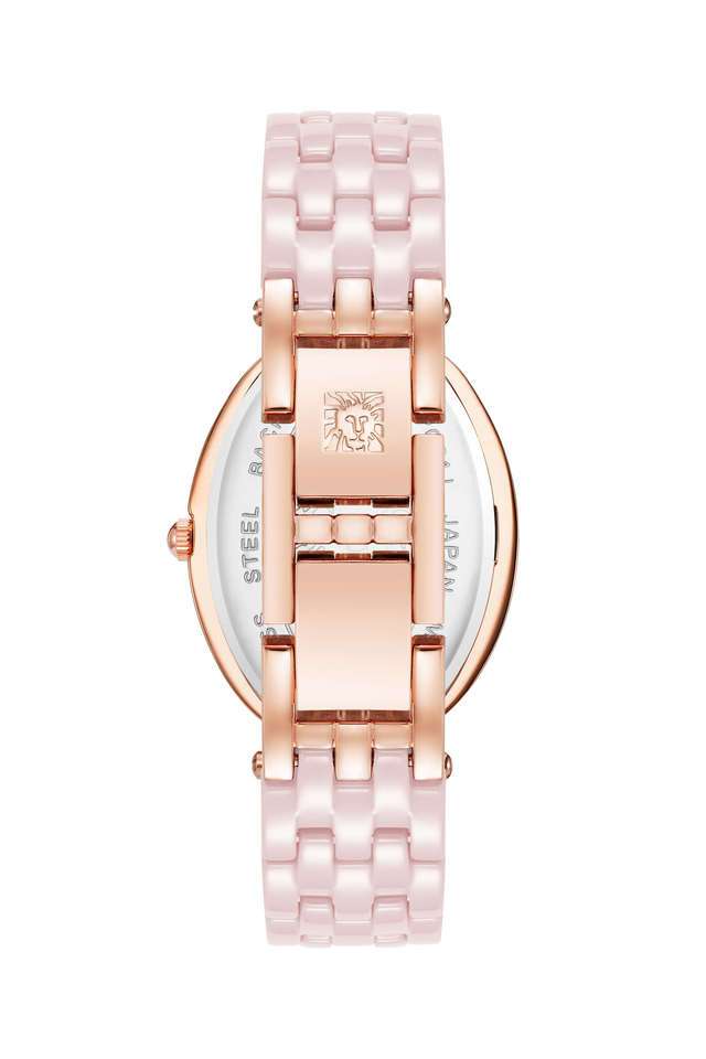 Quartz-27-mm-Pink-Dial-Ceramic-Analogue-Wrist-Watch-for-Women---AK3996RGLP