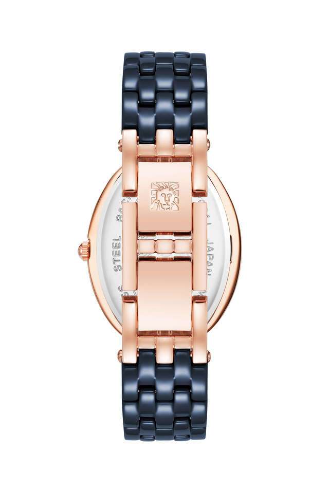 Quartz-27-mm-Blue-Dial-Ceramic-Analogue-Wrist-Watch-for-Women---AK3996RGNV