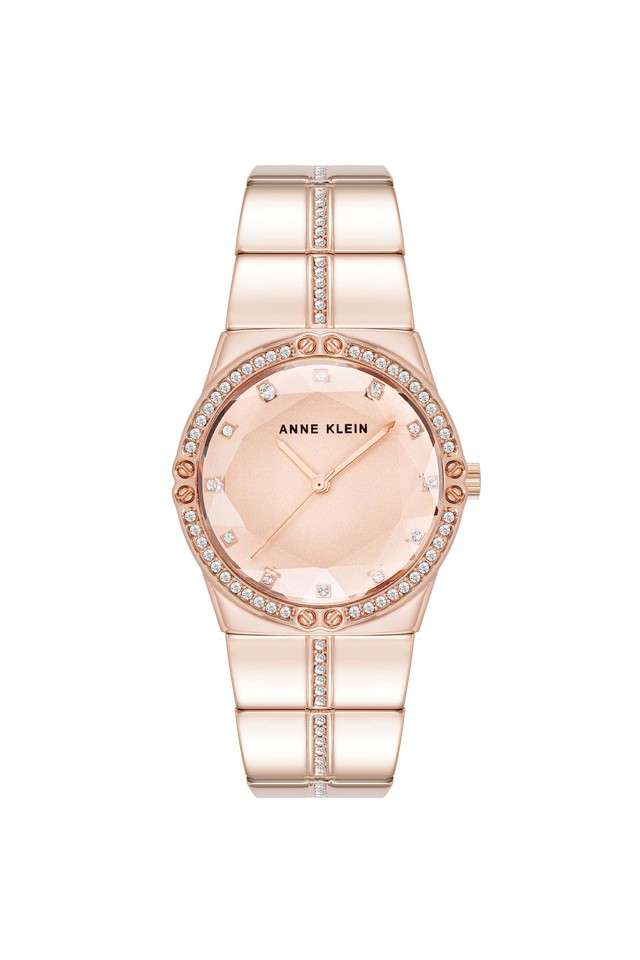 Quartz-32-mm-Rose-Gold-Dial-Metal-Analogue-Watch-for-Women---AK5036RGRG