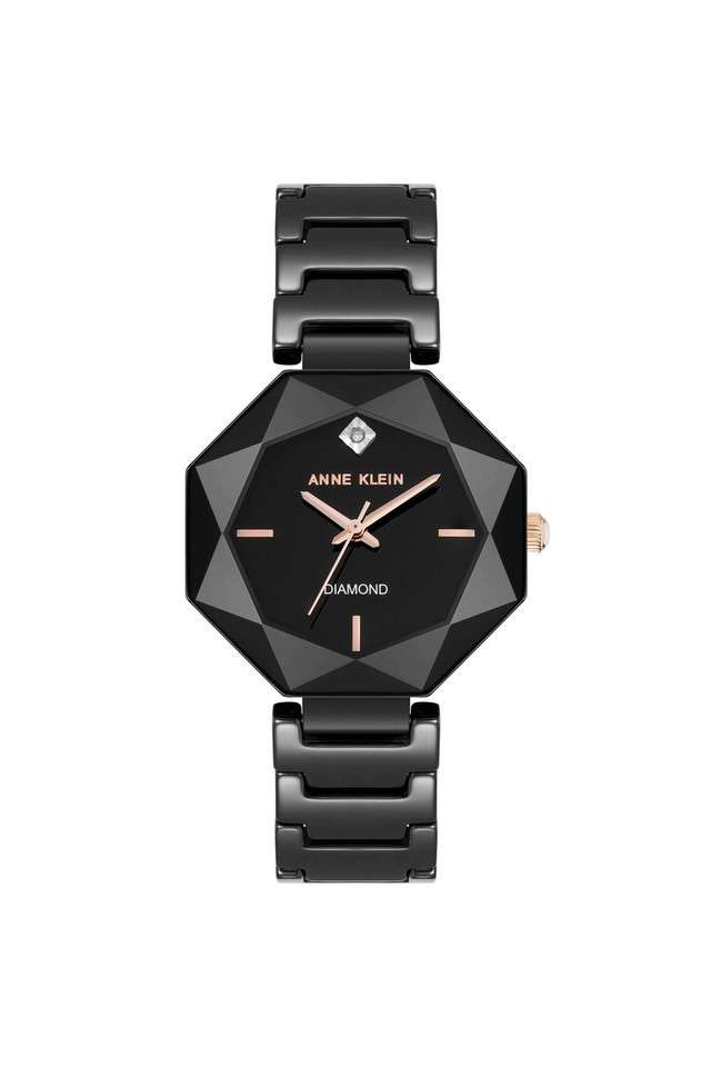 Quartz-32-mm-Black-Dial-Ceramic-Analogue-Watch-for-Women---AK5064BKBK