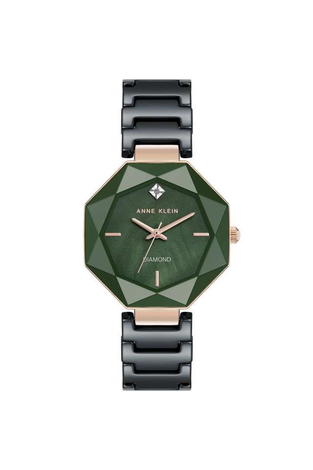 Quartz-32-mm-Green-Dial-Ceramic-Analogue-Wrist-Watch-for-Women---AK5064GNBK