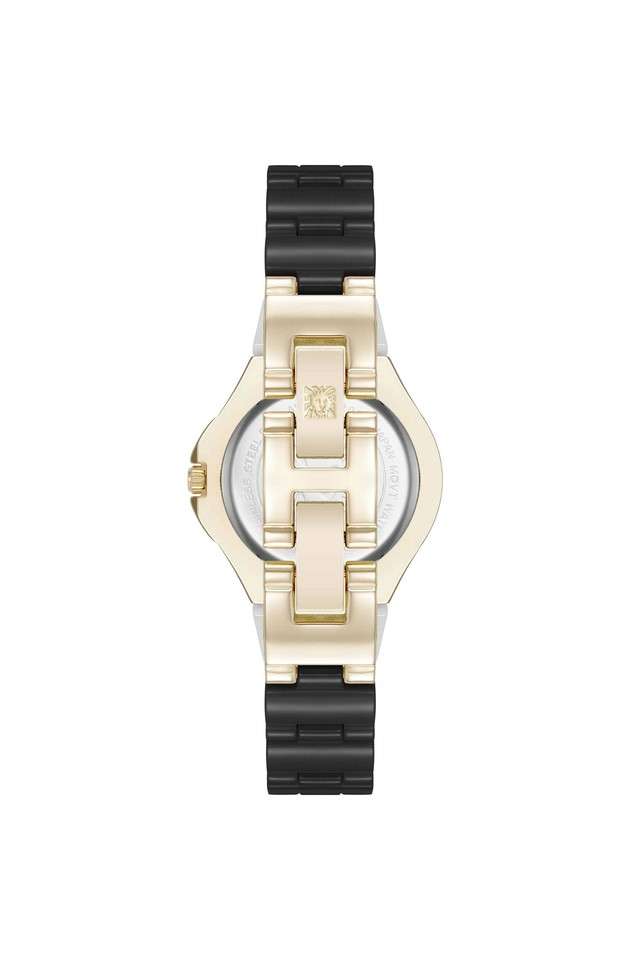 Quartz-30-mm-Black-Dial-Ceramic-Analogue-Watch-for-Women---AK5112GPBK