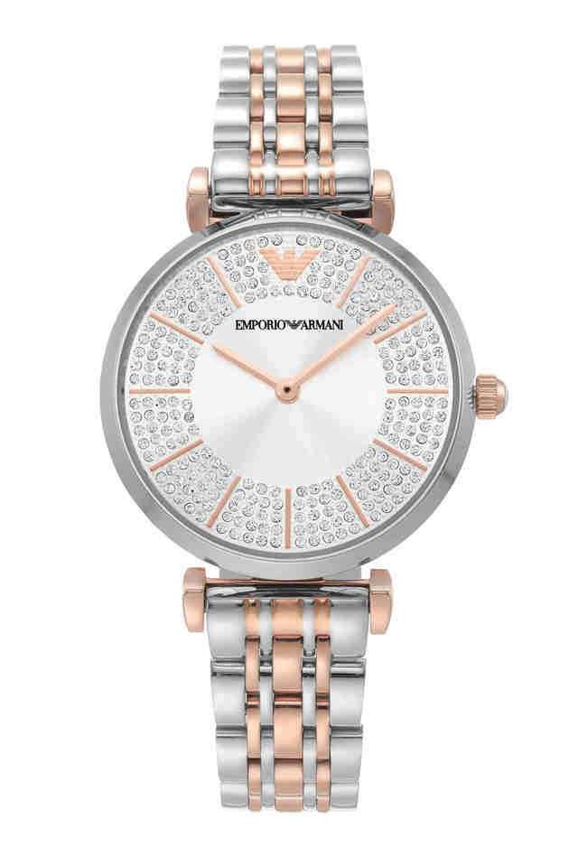 Quartz-32-mm-Silver-Dial-Stainless-Steel-Analog-Watch-for-Women---AR11537