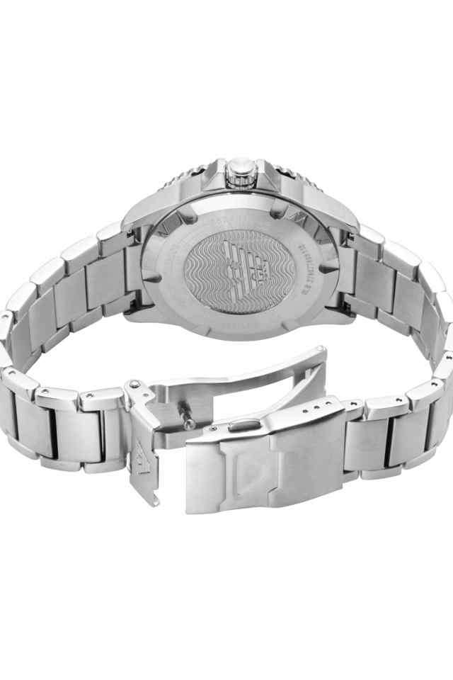 Quartz-42-mm-Black-Dial-Stainless-Steel-Analogue-Wrist-Watch-for-Men---AR11589I