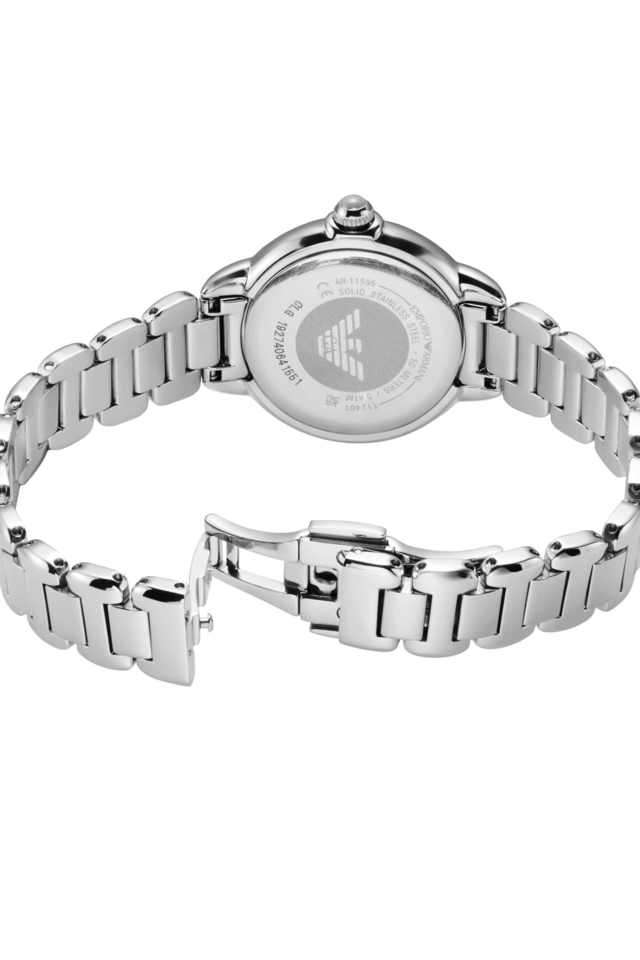 Quartz-32-mm-White-Dial-Stainless-Steel-Analogue-Wrist-Watch-for-Women---AR11596I