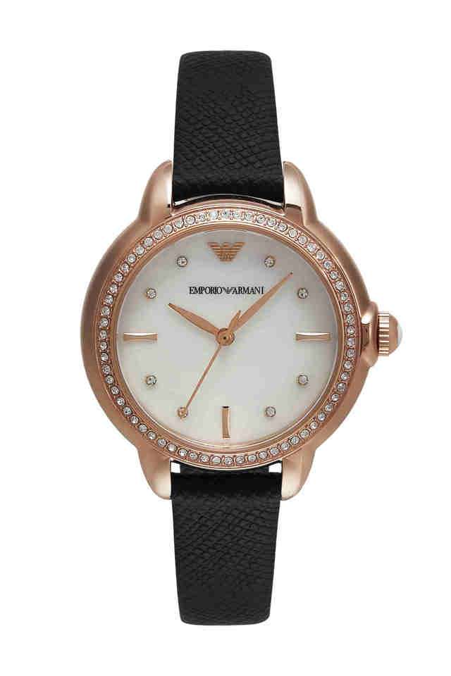 Quartz-32-mm-White-Dial-Leather-Analogue-Wrist-Watch-for-Women---AR11598I