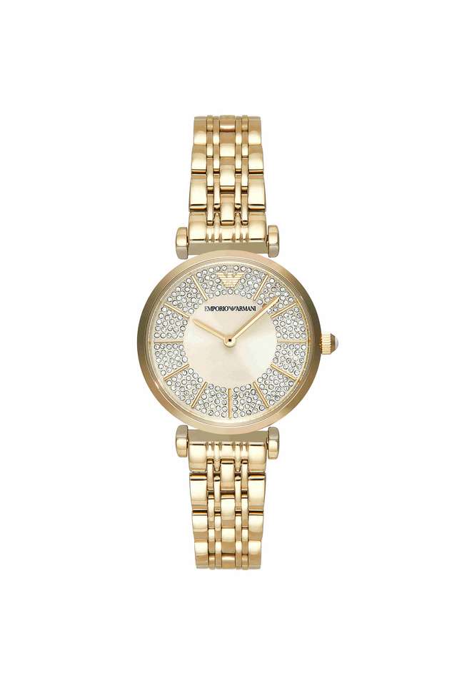 Quartz-32-mm-Beige-Dial-Stainless-Steel-Analogue-Wrist-Watch-for-Women---AR11608