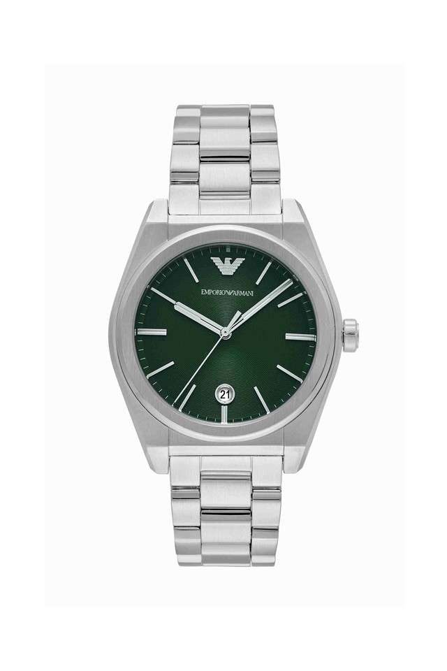 Quartz-41-mm-Green-Dial-Stainless-Steel-Analogue-Watch-for-Men---AR11621
