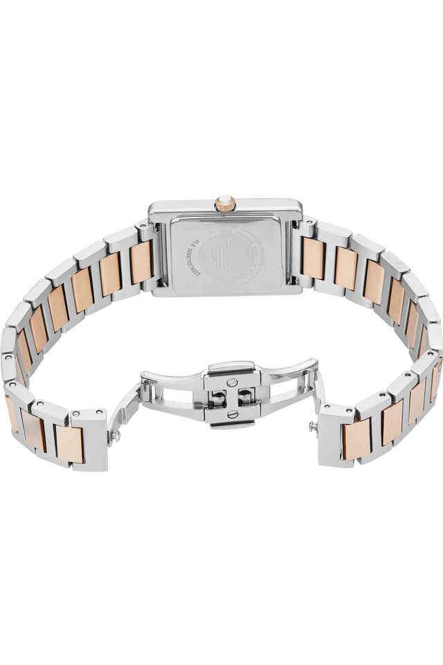 Quartz-32-mm-White-Dial-Stainless-Steel-Analogue-Watch-for-Women---AR11626