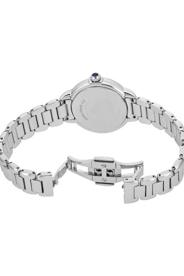 Quartz-32-mm-Blue-Dial-Stainless-Steel-Analogue-Watch-for-Women---AR11630