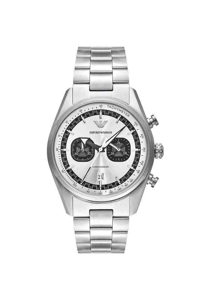 Quartz-42-mm-Multicolour-Dial-Stainless-Steel-Chronograph-Watch-for-Men---AR11636