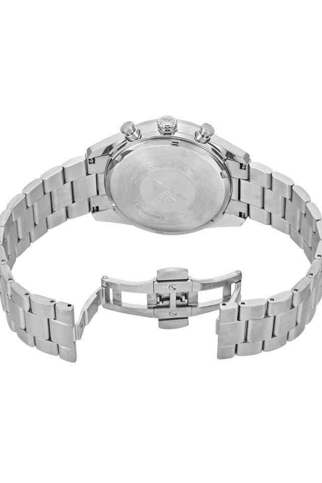 Quartz-42-mm-Multicolour-Dial-Stainless-Steel-Chronograph-Watch-for-Men---AR11637