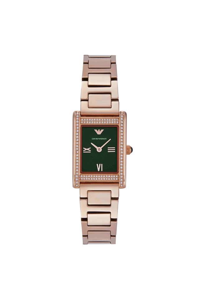 Quartz-22-mm-Green-Dial-Stainless-Steel-Analogue-Wrist-Watch-for-Women---AR11641