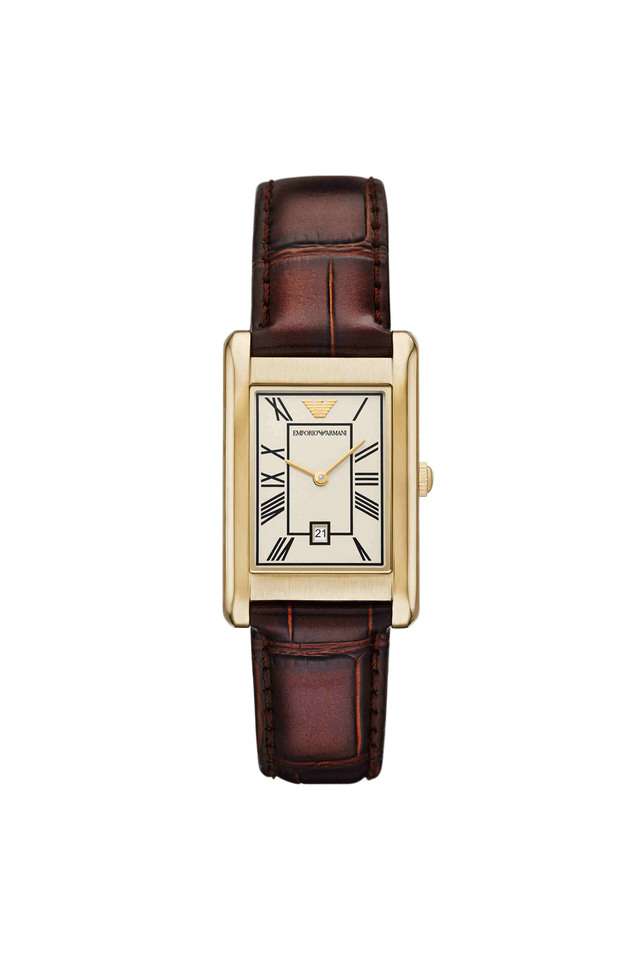 25-mm-White-Dial-Leather-Analogue-Watch-for-Men---AR11665I