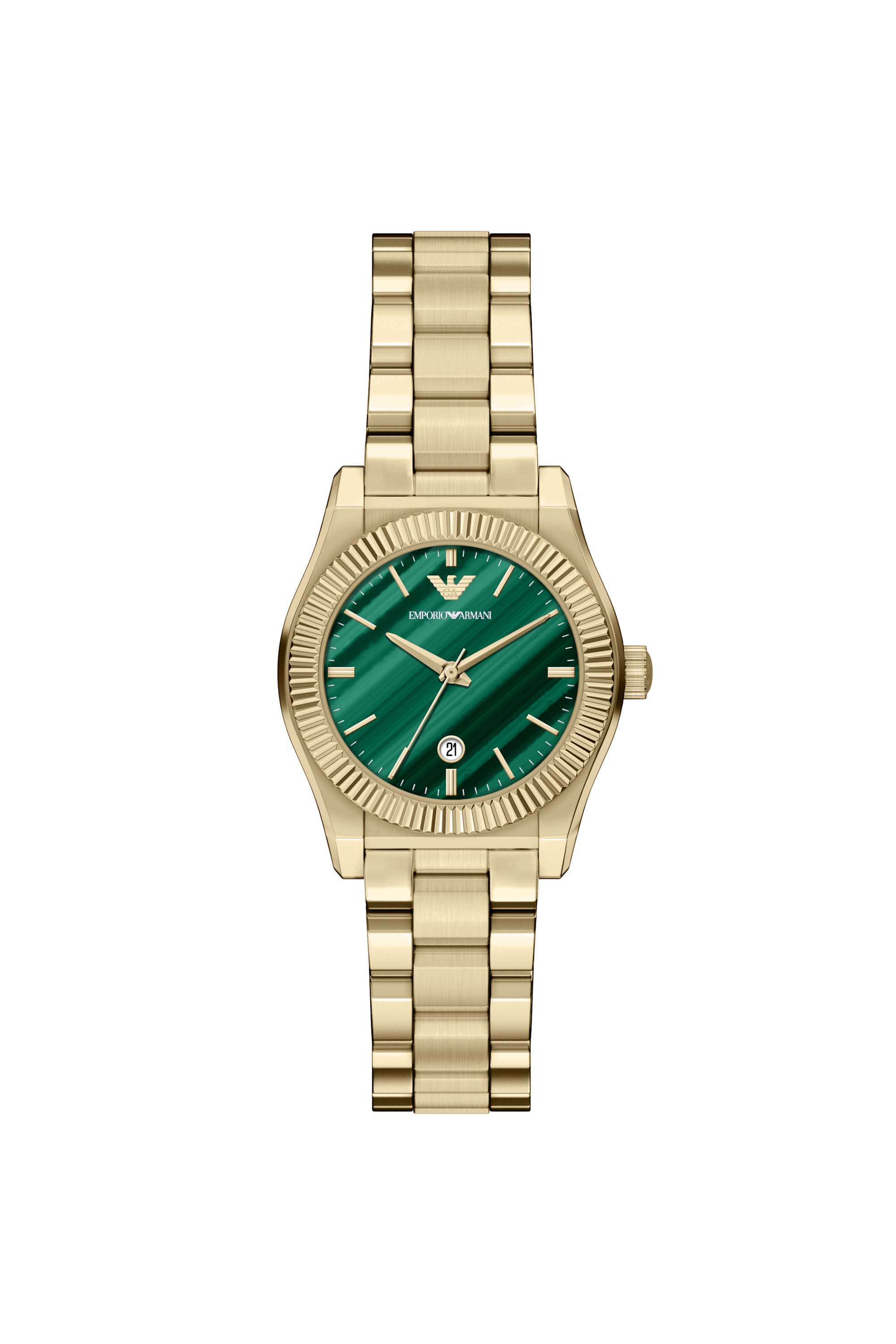 32-mm-Green-Dial-Stainless-Steel-Analogue-Watch-For-Women---AR11761