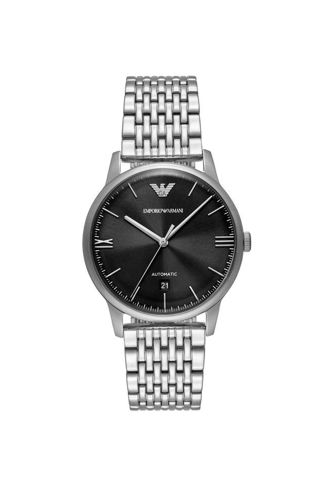 Automatic-39-mm-Black-Dial-Stainless-Steel-Analogue-Watch-for-Men---AR60081