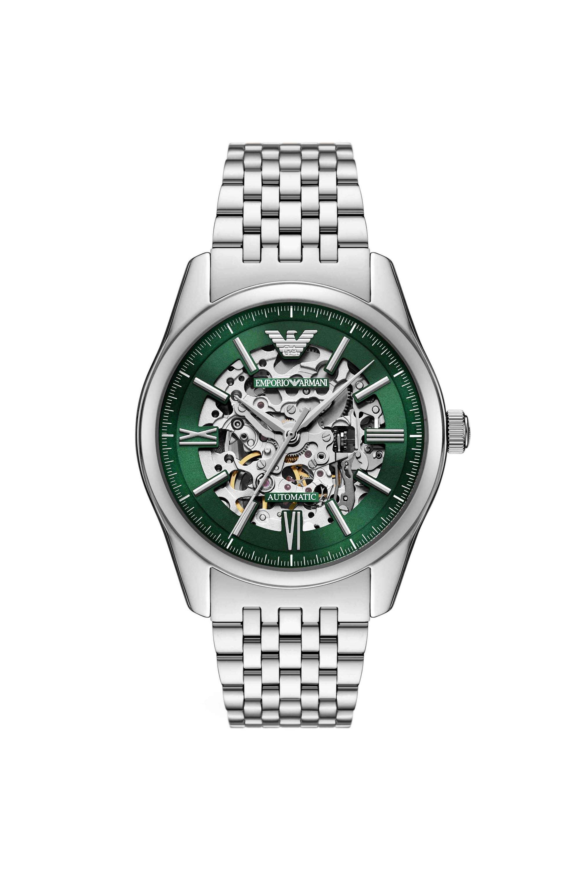 43-mm-Green-Dial-Stainless-Steel-Analogue-Watch-For-Men---AR60091