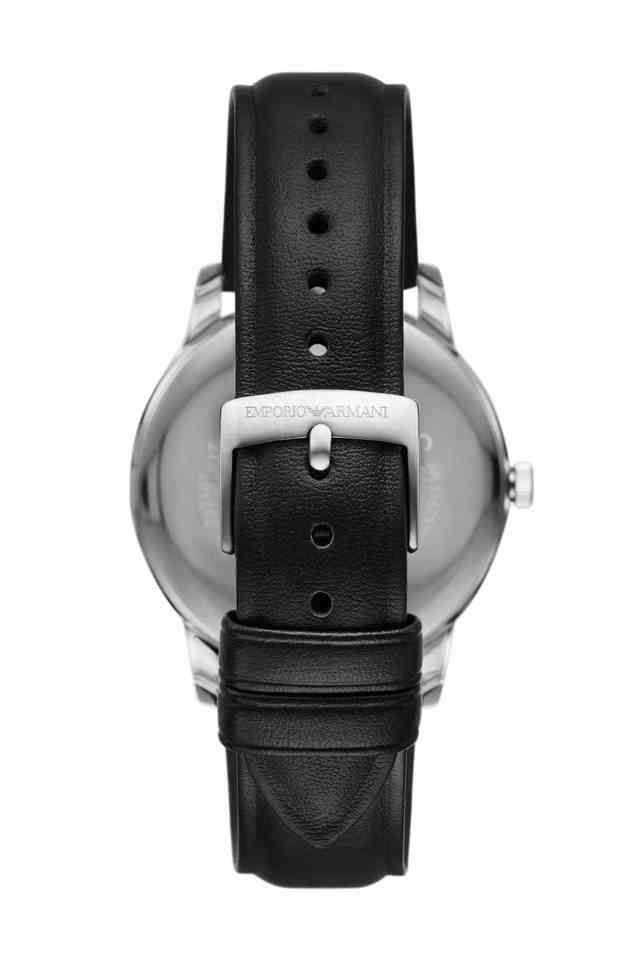 39-mm-Black-Dial-Leather-Analogue-Watch-for-Men---AR80079SET