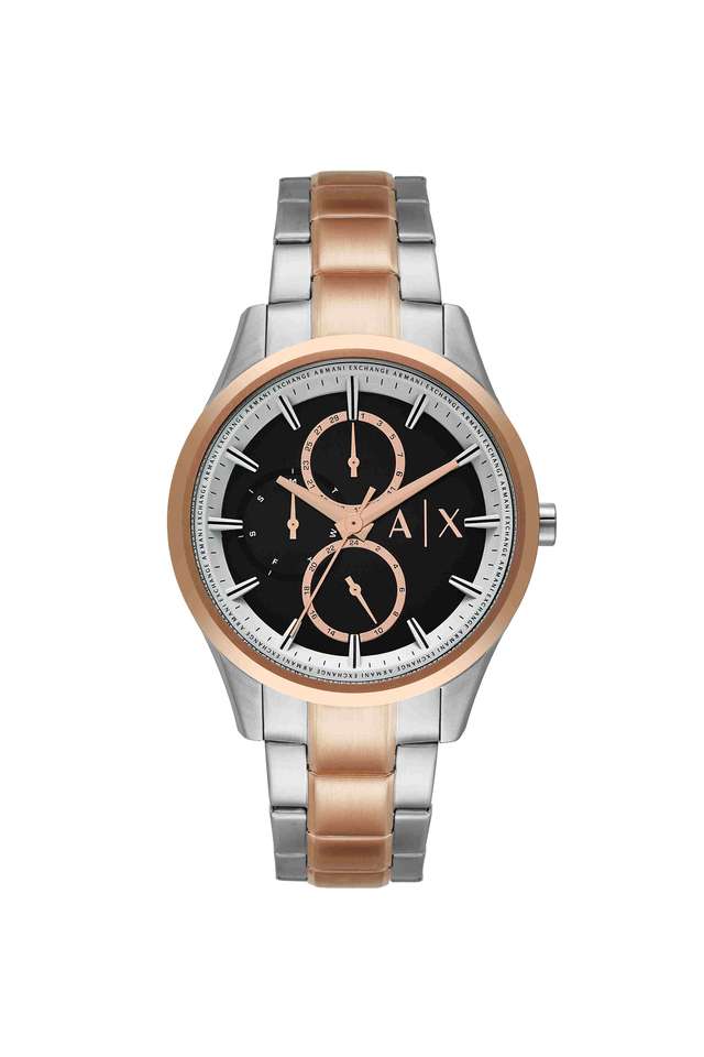 Dante-42-mm-Black-Dial-Stainless-Steel-Chronograph-Wrist-Watch-for-Men---AX1882