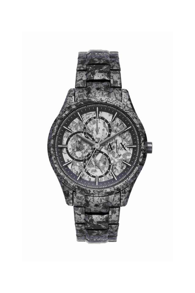 Quartz-42-mm-Grey-Dial-Stainless-Steel-Chronograph-Wrist-Watch-for-Men---AX1885