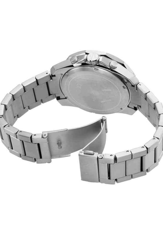 Quartz-44-mm-Green-Dial-Stainless-Steel-Chronograph-Wrist-Watch-for-Men---AX1957I
