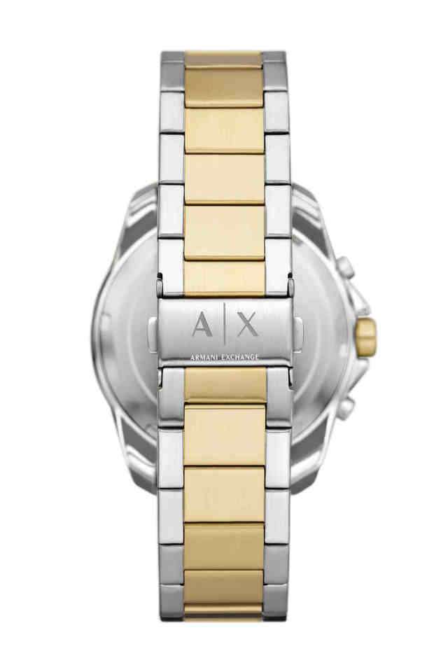 44-mm-Green-Dial-Stainless-Steel-Chronograph-Watch-for-Men---AX1966I
