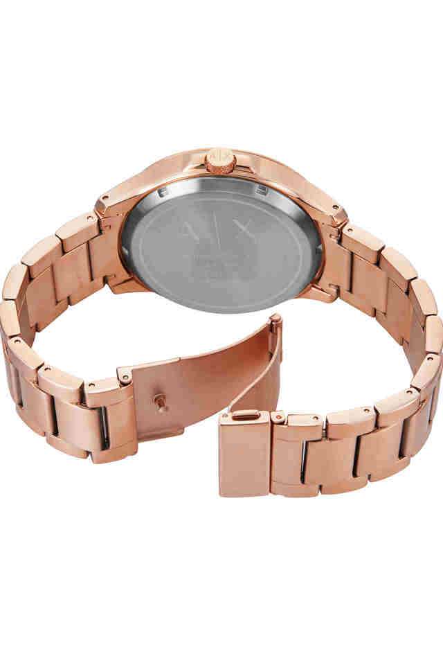 Automatic-46-mm-Black-Dial-Stainless-Steel-Analogue-Watch-for-Men---AX2456