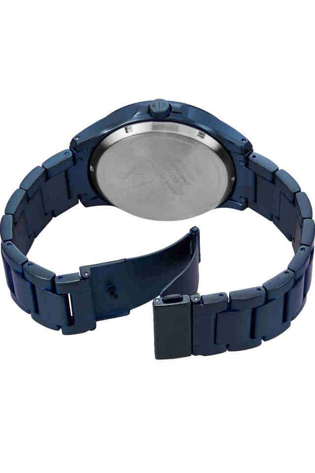 Automatic-46-mm-Blue-Dial-Stainless-Steel-Analogue-Watch-for-Men---AX2457