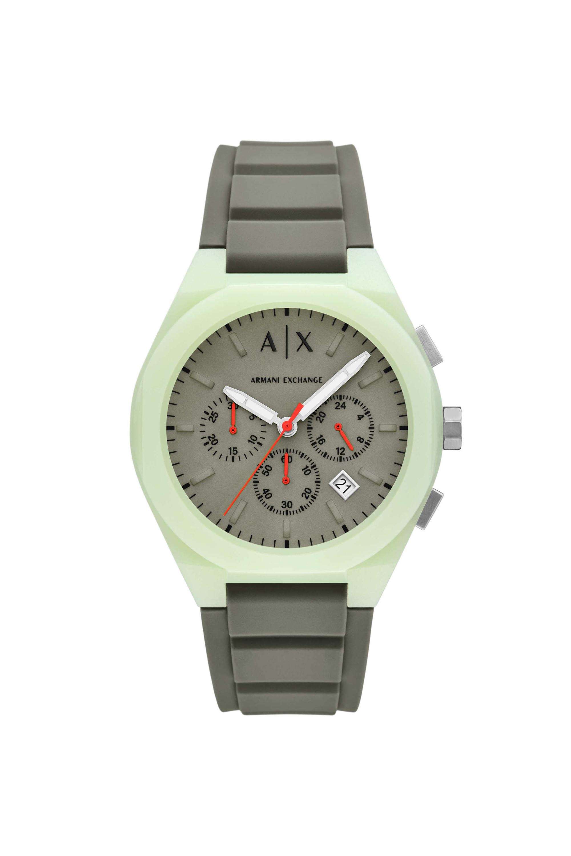 Sync-44-mm-Green-Dial-Silicone-Analogue-Watch-For-Men---AX4171