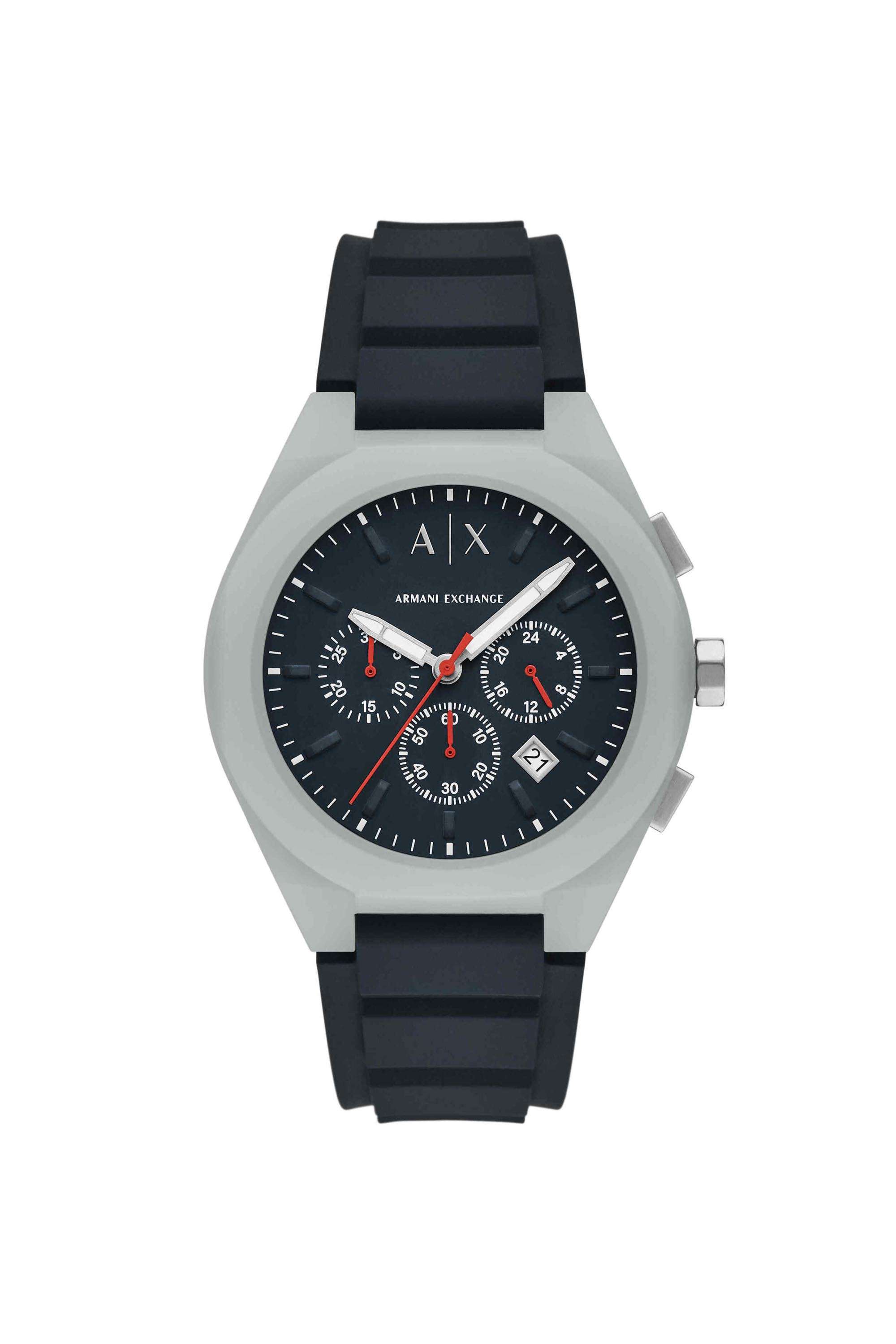 Sync-44-mm-Blue-Dial-Silicone-Analogue-Watch-For-Men---AX4172