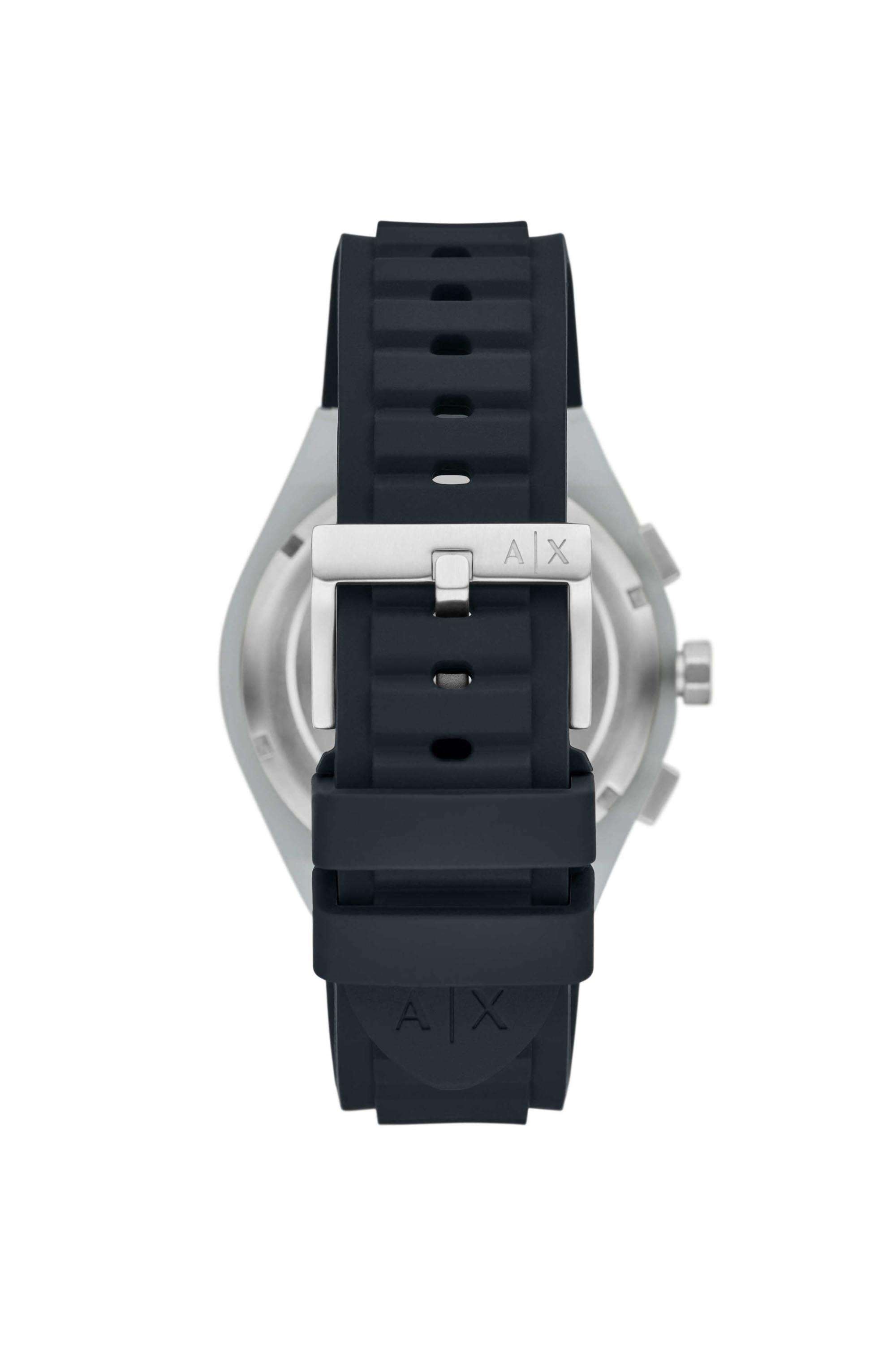 Sync-44-mm-Blue-Dial-Silicone-Analogue-Watch-For-Men---AX4172