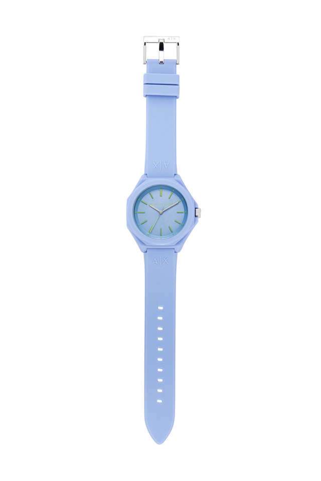 Quartz-40-mm-Blue-Dial-Silicone-Analogue-Wrist-Watch-for-Women---AX4611I