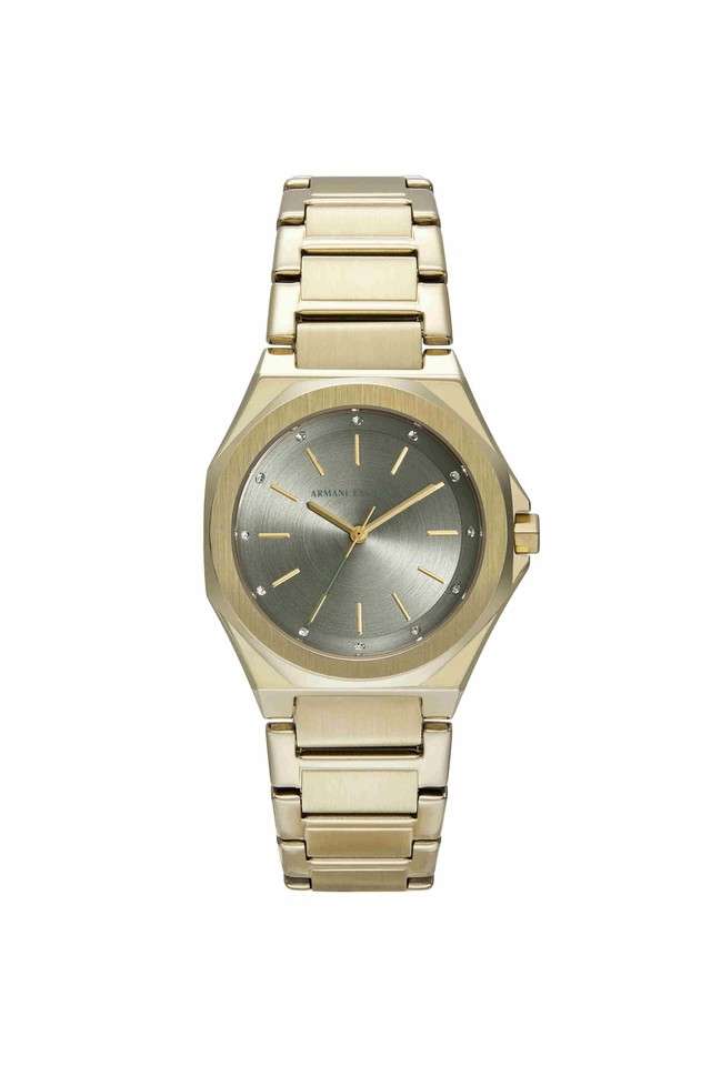Quartz-34-mm-Grey-Dial-Stainless-Steel-Analogue-Watch-for-Women---AX4614