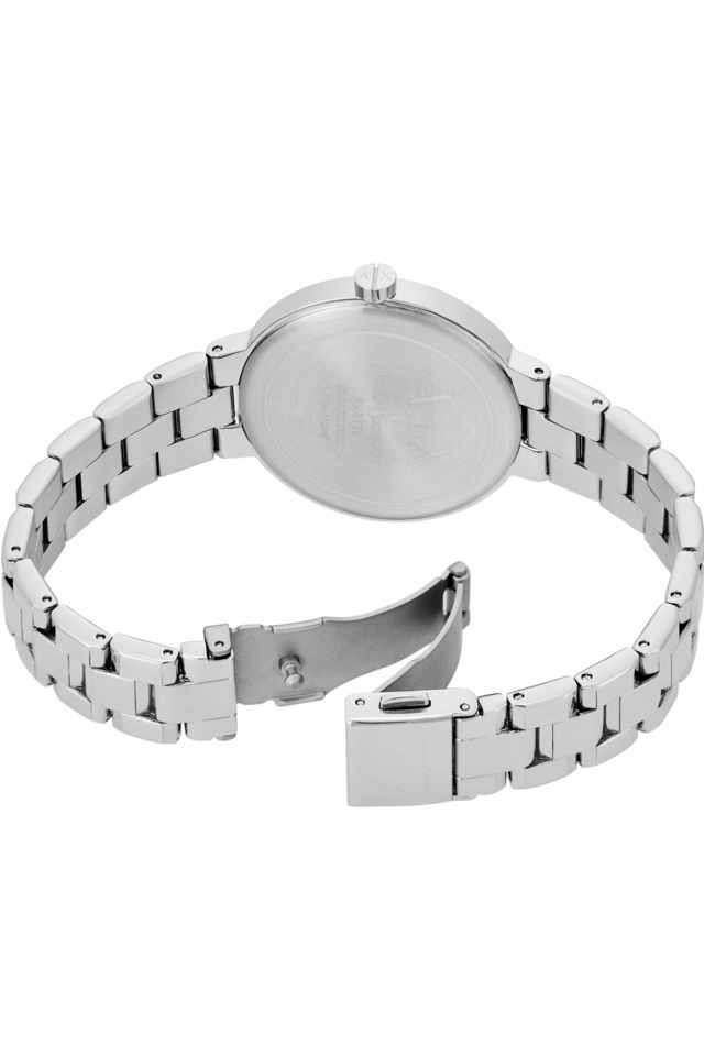 Quartz-36-mm-Silver-Dial-Stainless-Steel-Analogue-Watch-for-Women---AX5170