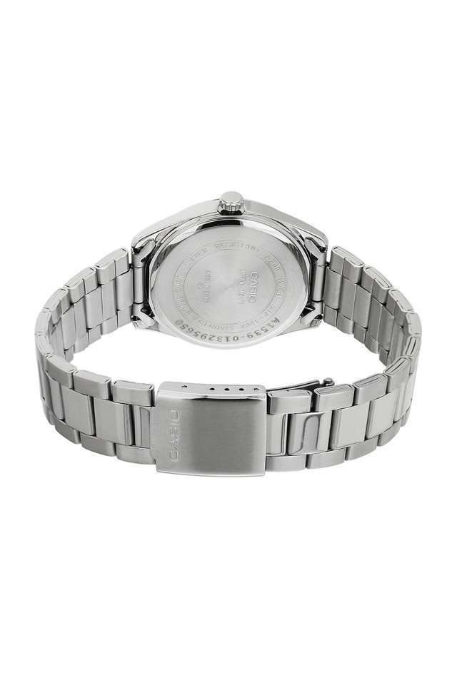 Quartz-44.2x38.5x9.2-mm-White-Dial-Stainless-Steel-Analogue-Watch-for-Men---A1539