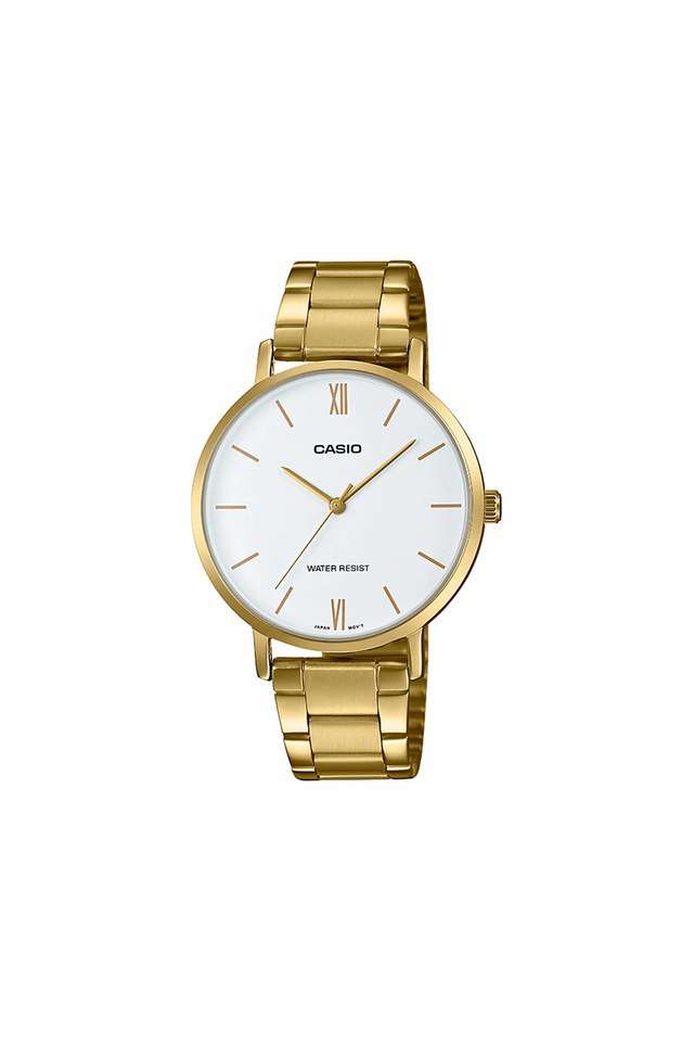 Womens-Enticer-White-Dial-Stainless-Steel-Analogue-Watch---LTP-VT01G-7BUDF