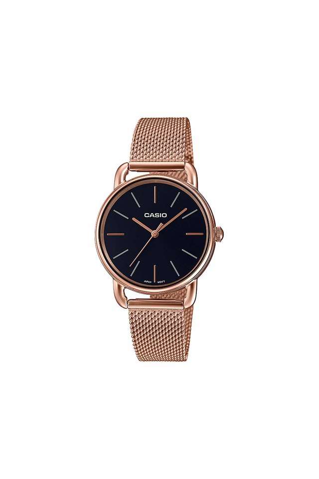 Womens-30-39-mm-Enticer-Black-Dial-Steel-Analogue-Watch---A1794