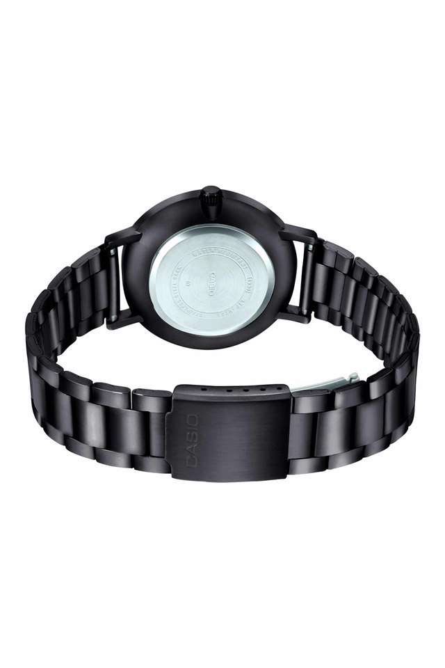 Mens-45-55-mm-Black-Dial-Stainless-Steel-Analogue-Watch---A1973