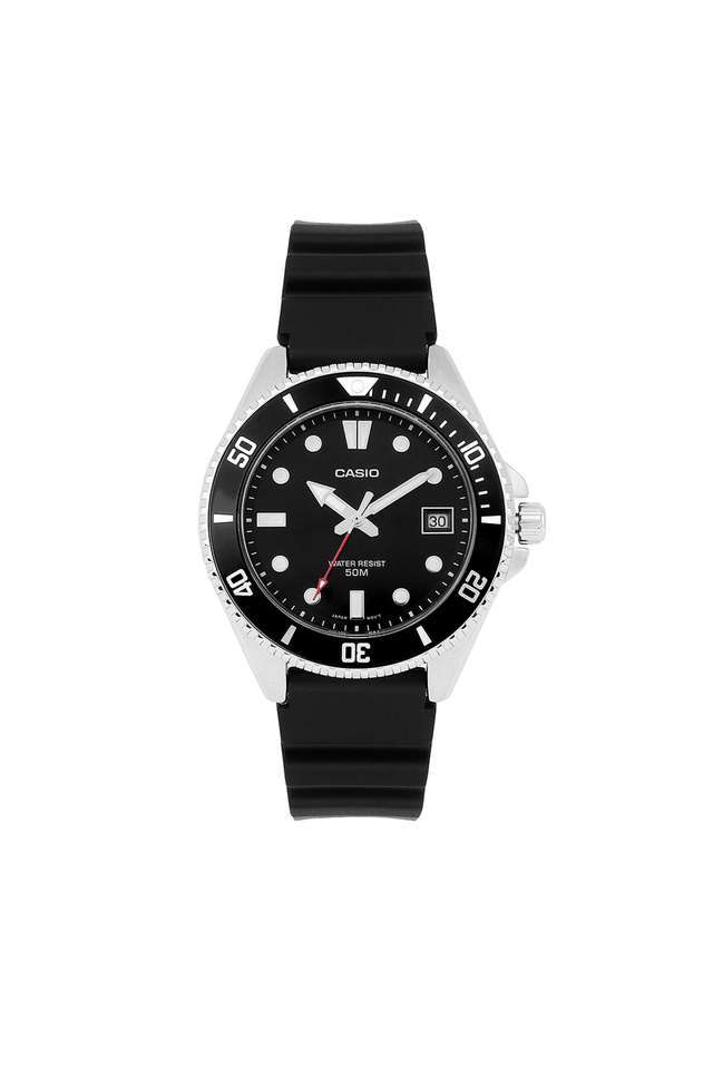 Enticer-42-x-38.5-x-10.4-mm-Silver-Dial-Resin-Analogue-Watch-For-Men---A2193